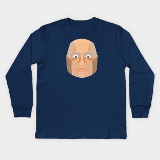 Grumpy Kryten Kids Long Sleeve T-Shirt